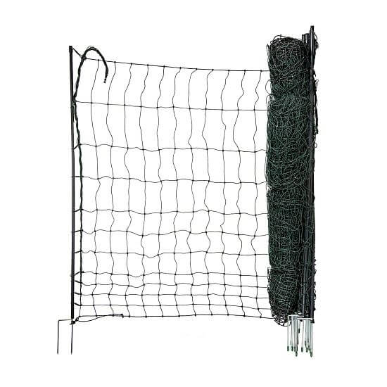 Electric fence net for poultry, height 120 cm, length 50 m