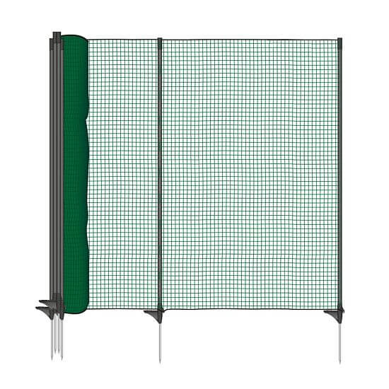 Universal fence net, non-conductive, length 25 m, height 90 cm