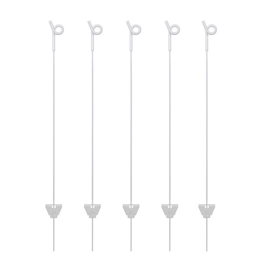 Steel post with twisted insulator, length 120 cm
- 10 pcs