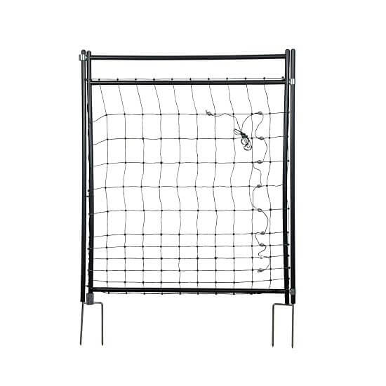 Gate for electric fence net, height 110 cm, width 86 cm