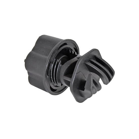 Screw-on insulator for rope, rope to rod diameter 10-12 mm - 10 pcs