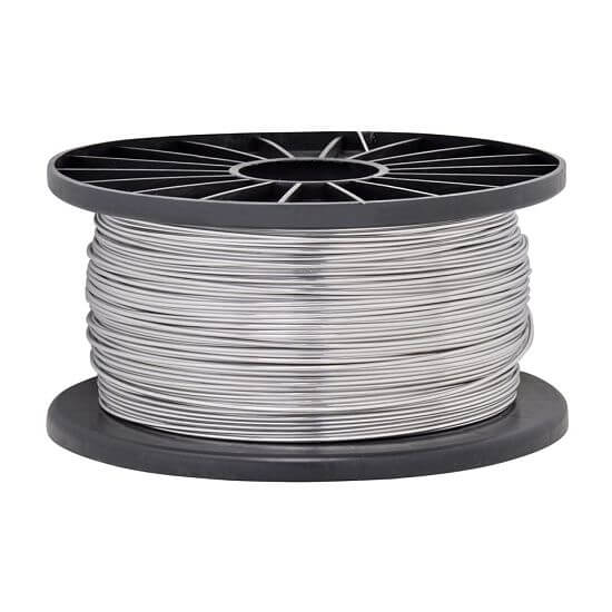Aluminium wire for electric fence, diameter 1.8 mm, length 400 m