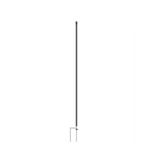 Spare post STANDARD for fence net - 112 cm - double spike
