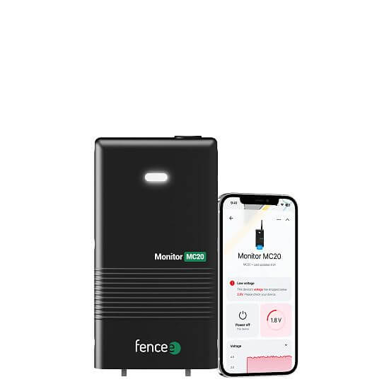 Monitoring device for electric fence LTE Monitor MC20