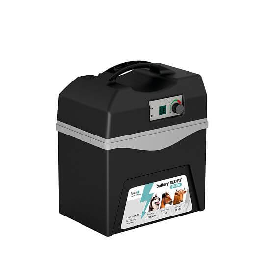 Smart portable battery energizer fencee battery DUO RF BDX10