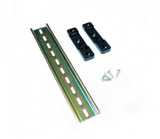 DIN rail for generator mounting, 200 mm