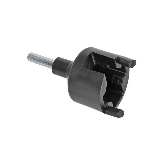Screw attachment for electric fence insulators, universal