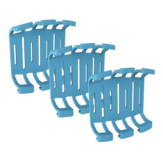 Blue clip for tracker fencee EquiGPS Track – 3 pcs