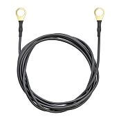 Black earth cable for electric fence - 300 cm