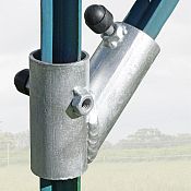 Diagonal reinforcing sleeve for T-posts - 2 pcs