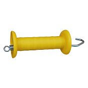 Gate handle for electric fence, yellow