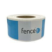 Signal tape for electric fence against wildlife, wolves