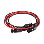 Extension cable set for solar panels, length 2 m