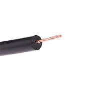 High voltage cable for electric fence with copper conductor - 1 m