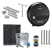Expert solar fence kit - Complete transport box + energizer power DUO 1 J, 40 W panel, polywire 2,5 mm