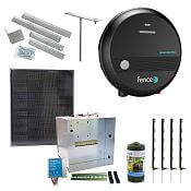 Expert solar fence kit - Complete transport box + energizer power DUO 1 J, 40 W panel, polywire 2,5 mm