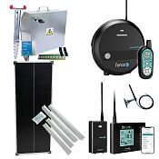 Smart Farm Solar Fence - Complete Security Box + 7 J Smart energizer, Gateway, Monitor, 100 W Panel