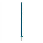 Plastic post for electric fence, length 156 cm, 11 eyelets, blue
