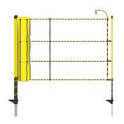Yellow electric fence net for sheep, height 105 cm, length 50 m, 1 spike