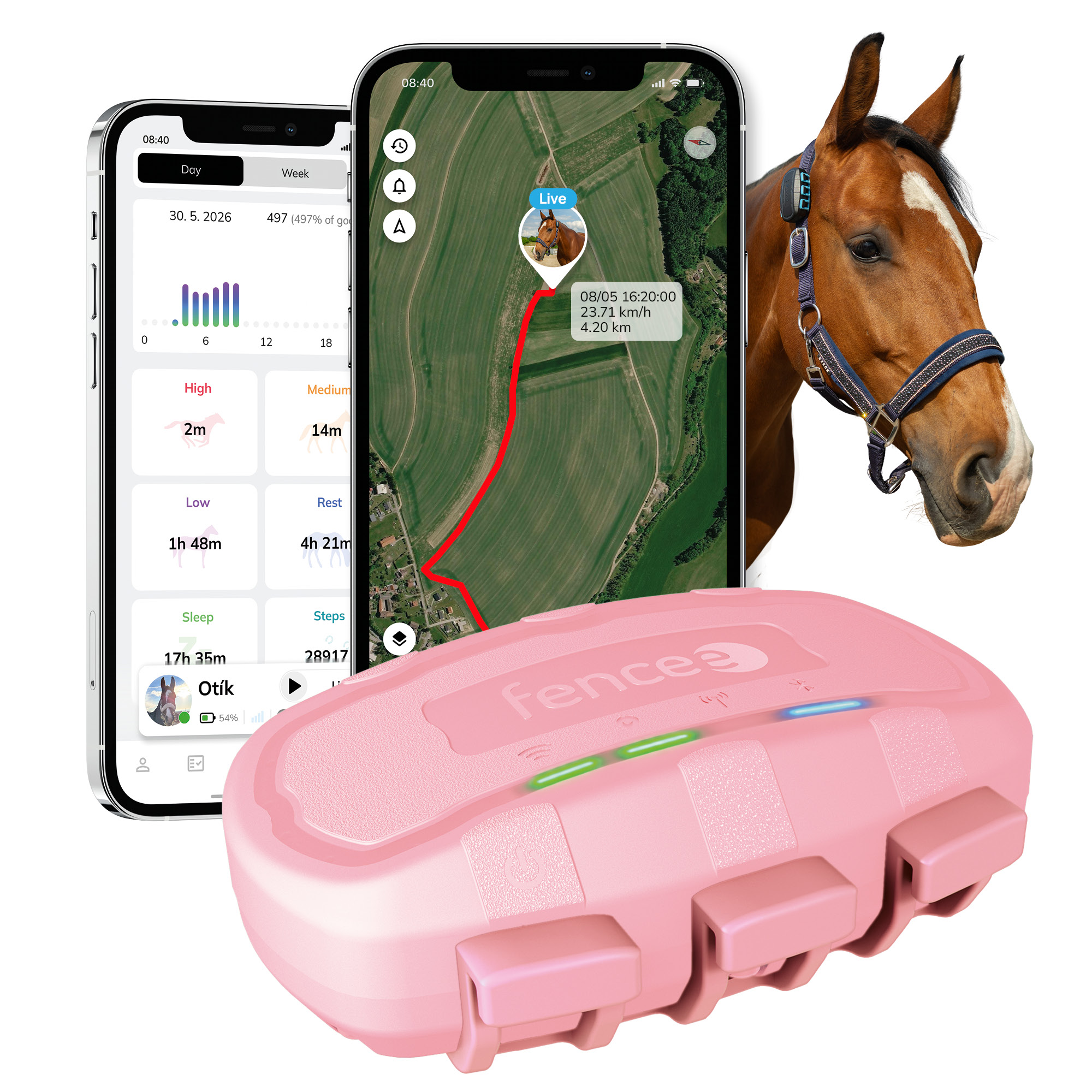 Smart GPS Tracker for horses fencee EquiGPS Track