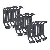 Gray clip for fencee EquiGPS Track horse tracker – 3 pcs