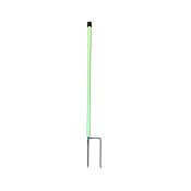 Spare post ∅ 19 mm for fence net - 90 cm - double spike